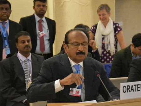 ஜெனிவா ஐநா மனித உரிமை ஆணையத்தில் 16 ஆண்டுகளுக்குப் பின் வைகோ ஒன்றரை நிமிடம் உரை