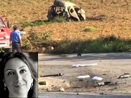 பனாமா பேப்பர்ஸ் மூலமாக மால்டா பிரதமரின் ஊழல்களை அம்பலப்படுத்திய பெண் பத்திரிகையாளர் படுகொலை