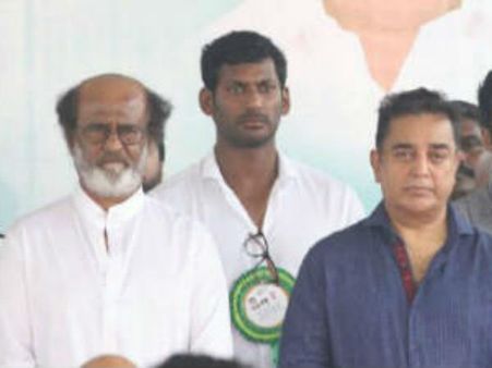 2.0 பாடல் வெளியீட்டு விழா.. ரஜினியின் சிவாஜி மணிமண்டப பேச்சுக்கு பதிலடி தருவாரா கமல்?