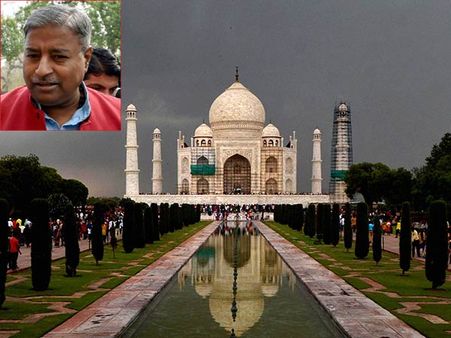 சிவன் கோவில்தான் தாஜ்மஹாலாக மாற்றப்பட்டது: பாஜக எம்.பி. வினய் கத்தியார் பகீர் பேச்சு