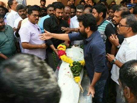 அசோக்குமார் குடும்பத்திற்கு தென்னிந்திய நடிகர் சங்கம் இரங்கல்