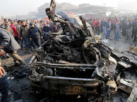 ஈராக்கில் பயங்கர குண்டுவெடிப்பு.. 21 பேர் பலி