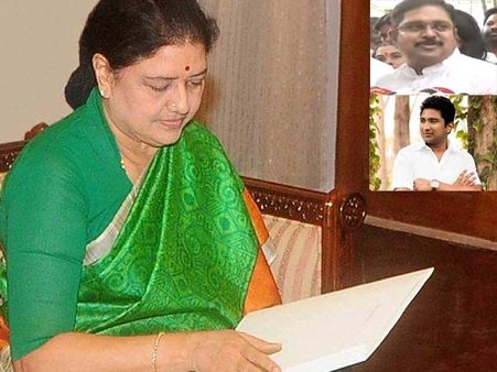 சிறையிலிருந்து விவேக், தினகரனுக்கு 