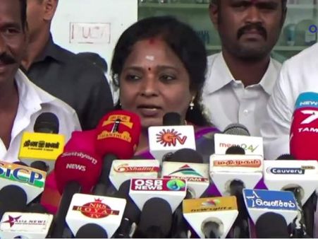 கட்அவுட் கலாச்சாரத்தை ஆரம்பித்ததே திமுகதான்.. மறக்கமுடியுமா? தமிழிசை சரமாரி சாடல்!