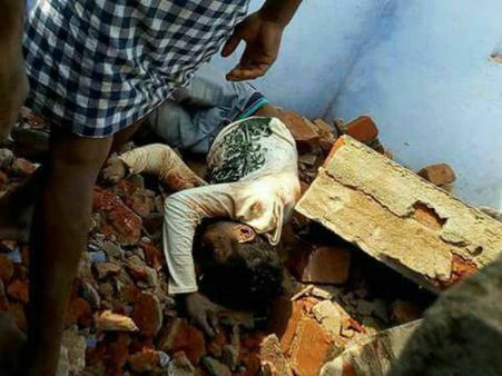 வீடு இடிப்பு பணியின் போது விபத்து.. சுவர் விழுந்து இளைஞர் பலி