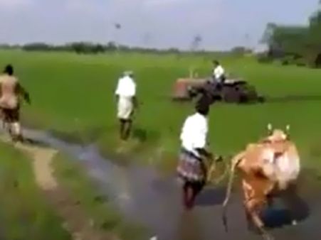 ஆக்கிரமிப்புகளை அகற்றி பெயர் எடுத்த டிஎஸ்பி ஜெரினா... வயலை அழித்து பெயரை கெடுத்துக்கிட்டாரே?