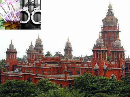 லஞ்சம் வாங்கும் அரசு ஊழியர்களை ஏன் குண்டர் சட்டத்தில் கைது செய்யக் கூடாது? - ஹைகோர்ட்