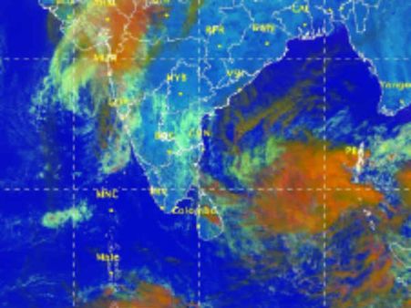 காற்றழுத்த தாழ்வுப்பகுதி அடுத்த 12 மணி நேரத்தில் தாழ்வு மண்டலமாக மாறும்.. சென்னை வானிலை மையம்!