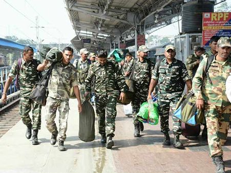 ஆர்.கே.நகர் தேர்தல் பாதுகாப்பு பணி.. மேலும் ஒரு கம்பெனி துணை ராணுவத்தினர் வருகை!