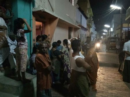 தென்காசி சுற்றுவட்டாரப் பகுதிகளில் திடீர் நில அதிர்வு- பொதுமக்கள் வீதிகளில் தஞ்சம்!