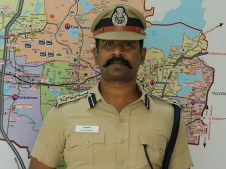 வடசென்னை காவல் இணை ஆணையர் சுதாகர் அதிரடி மாற்றம்