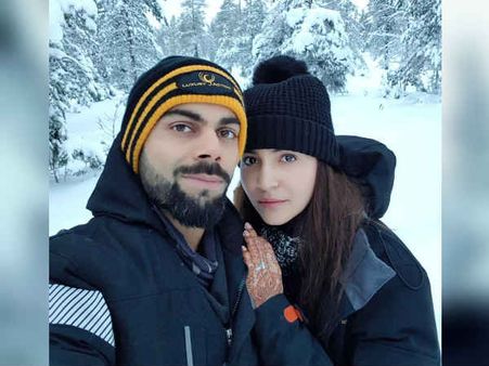 குளு குளு பனிமலையில் புதுமணத் தம்பதி... வைரலாகும் 