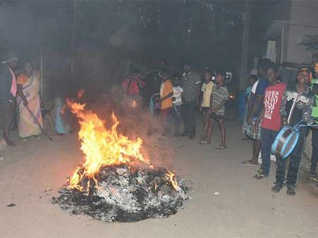 போகி பண்டிகை.... சென்னையில் 13 மண்டலங்களில் காற்று மாசு