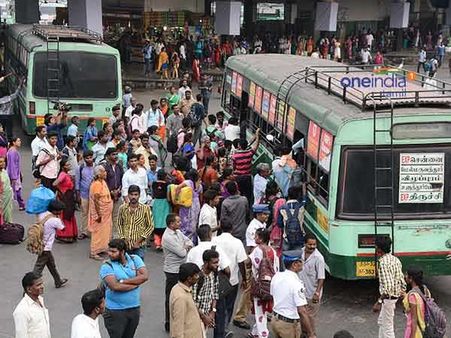 கூட்ட நெரிசலை தவிர்க்க சென்னையில் தற்காலிக பஸ் நிலையங்கள்!