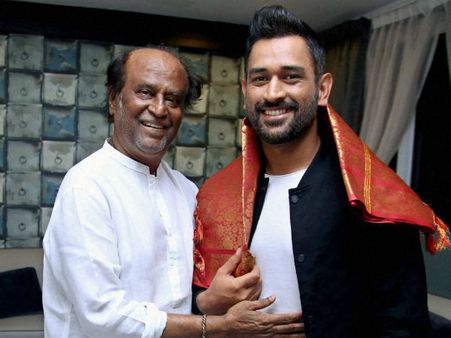 சென்னையில் டோணி.. ரஜினியை சந்திக்கிறார்