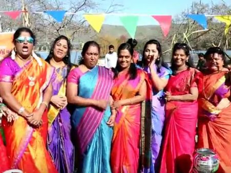 அமெரிக்காவில் வளைகுடா தமிழர்கள் கொண்டாடிய பொங்கல் விழா.. ஏராளமானோர் பங்கேற்பு!