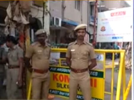 விஜயேந்திரருக்கு எதிராக வலுக்கும் போராட்டம்.. சங்கர மடத்தில் போலீஸ் குவிப்பு