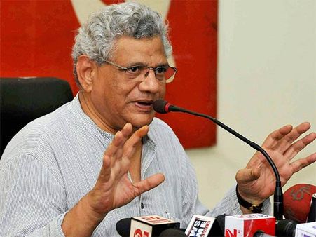 லோக்சபா தேர்தலில் காங்.உடன் கூட்டணி வைக்க சிபிஎம் எதிர்ப்பு-பொதுச்செயலர் சீதாராம் யெச்சூரி ராஜினாமா?