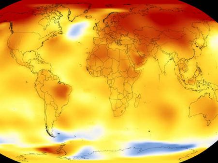 அதிக வெப்பமிக்க 3 ஆண்டுகளில் இடம் பிடித்தது 2017!
