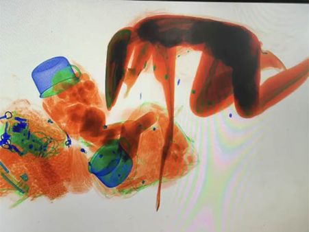 உங்களை நம்ப முடியாது.. கைப்பையோடு ரயில் நிலைய ஸ்கேன் மெஷினுக்குள் நுழைந்த பெண்மணி!