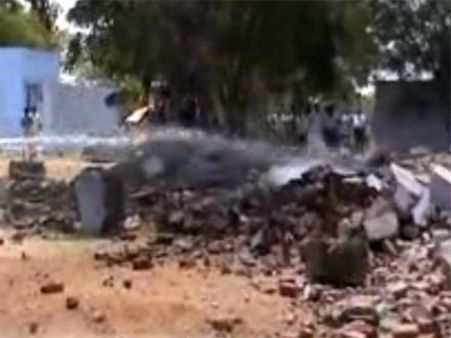 விருதுநகர் அருகே பட்டாசு ஆலை வெடி விபத்தில் ஒருவர் பலி