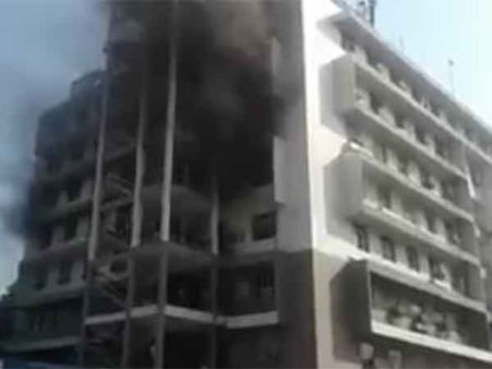 சென்னை சென்ட்ரல் ரயில் நிலையம் அருகே திடீர் தீ விபத்து