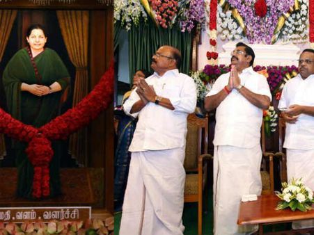 சட்டசபையில் ஜெ. படத்தை அவசரமாக திறந்தது ஏன்? பரபர பின்னணி