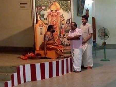 'சாந்தி விமோசன' இடைவேளையுடன் நடத்தப்பட்ட ஸ்ரீவில்லிபுத்தூர் ஜீயரின் உண்ணாவிரதம் திடீர் வாபஸ்