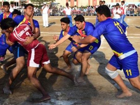 மோடி வருகையை முன்னிட்டு துபாயில் களைகட்டிய கபடி போட்டி!