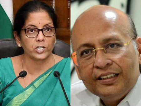 நீரவ் மோடியுடன் தொடர்புபடுத்தி நிர்மலா சீதாராமன் குற்றச்சாட்டு.. வழக்கு தொடர அபிஷேக் சிங்வி முடிவு