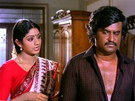 ரஜினியுடன் ஜோடியிட்டு கலக்கிய ஸ்ரீதேவி... போக்கிரி ராஜாவில் அசத்தல் நடிப்பு