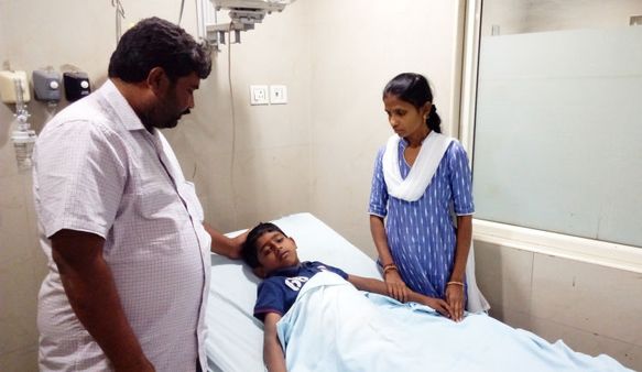 கல்லீரல் நோயால் உயிருக்கு போராடும் 9 வயது சிறுவன். உதவி கரம் நீட்டுங்கள்!