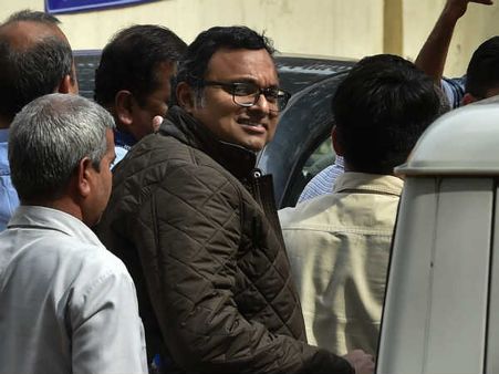 கார்த்தி சிதம்பரத்திற்கு 4வது முறையாக காவல் நீடிப்பு.. மேலும் 3 நாட்கள் சிபிஐ காவல்