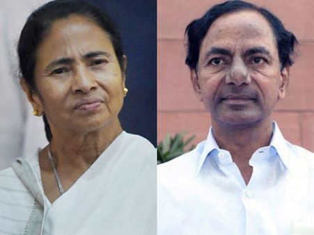 காங்கிரஸ்- பாஜக இல்லாத மாற்று அணி: மம்தாவை நாளை சந்திக்கிறார் தெலுங்கானா முதல்வர்