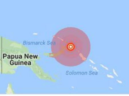 பப்புவா நியூ கினியாவில் சக்தி வாய்ந்த நிலநடுக்கம்: ரிக்டர் அளவுகோலில் 7.1 ஆக பதிவு