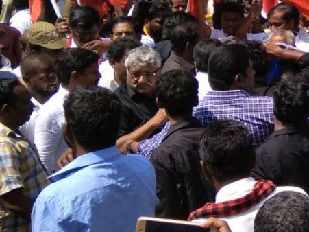 எச். ராஜாவுக்கு எதிராக போராட்டம் நடந்தே தீரும்-சுப. வீரபாண்டியன்