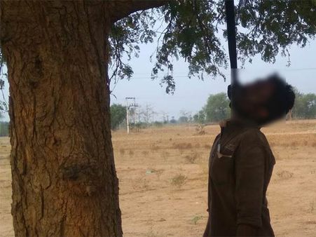 தேனி: மரத்தில் சடலமாக தொங்கிய இளைஞர் - கொலையா? தற்கொலையா?- போலீஸ் விசாரணை