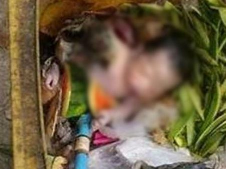 தாம்பரம் அருகே குப்பைத்தொட்டியில் பிறந்து 2 நாட்களே ஆன பச்சிளம் ஆண் குழந்தை உயிருடன் மீட்பு