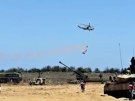 47 நாடுகள் பங்கேற்கும் பிரம்மாண்ட ராணுவ கண்காட்சி... சென்னையில் இன்று தொடக்கம்!