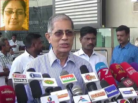 நிர்மலா தேவி விவகாரம்.. மதுரை காமராஜர் பல்கலை. பதிவாளர் உள்ளிட்டோரிடம் சந்தானம் குழு விசாரணை