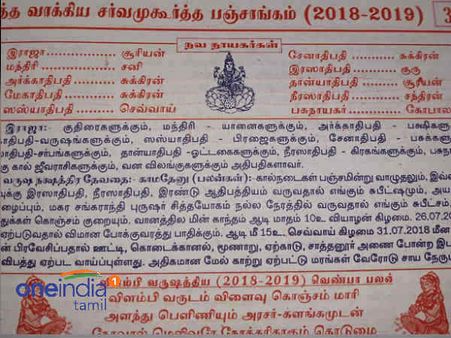 விளம்பி: கார்த்திகையில் பிரளயம்-சுனாமி வார்னிங் வரலாம்- கடலோர மாவட்ட கனமழை- பஞ்சாங்கம் கணிப்பு