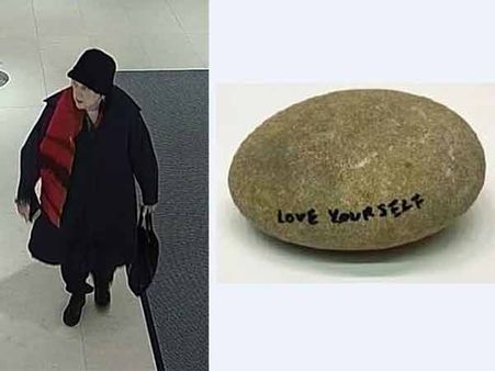 கனடா கண்காட்சியில் ரூ. 11 லட்சம் மதிப்புள்ள கூழாங்கல் திருட்டு... பாட்டிக்கு போலீஸ் வலைவீச்சு