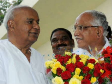 பாஜகவுக்கு ஆதரவு தரமாட்டோம்... கௌடா கட்சி அதிரடி அறிவிப்பு