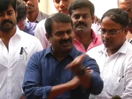 வெளி மாநிலங்களில் நீட் தேர்வு மையம்.. கார்ப்பரேட் சதி.. சீமான் குற்றச்சாட்டு