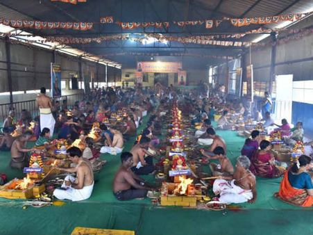 தேய்பிறை அஷ்டமியில் காளி யாகத்துடன் காலபைரவர் ஹோமம்