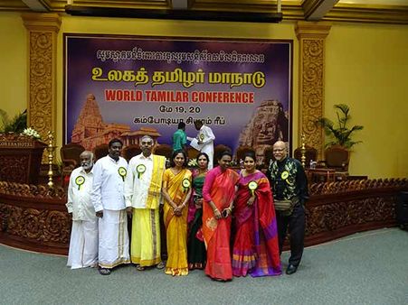 கம்போடியாவில் கோலாகலமாக நடைபெற்ற 2 நாள் உலகத் தமிழர் மாநாடு