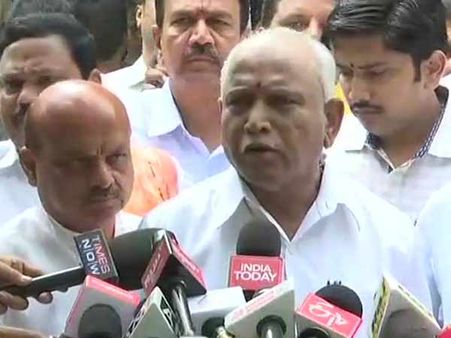 சட்டமன்றத்தில் நாளையே பாஜகவிற்கான பெரும்பான்மையை நிரூபிப்பேன் : எடியூரப்பா நம்பிக்கை