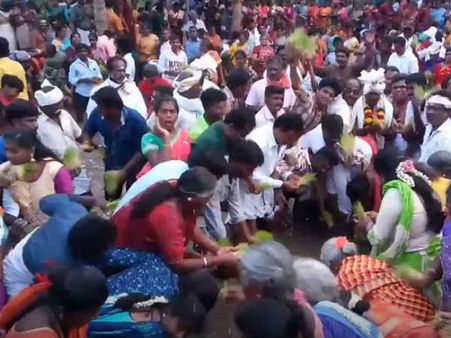 மழை வளம் வேண்டி.. கோவை பேரூர் பட்டீஸ்வரர் கோயிலில் ஆனி நாற்று நடவு விழா