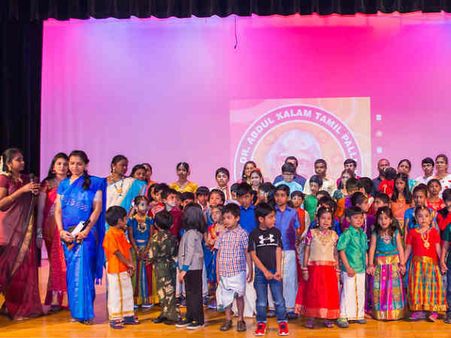 அமெரிக்கா: அப்துல்கலாம் தமிழ் பள்ளியில் பட்டமளிப்பு விழா.. மழலையர்களின் பறையாட்டத்தால் களைகட்டியது!