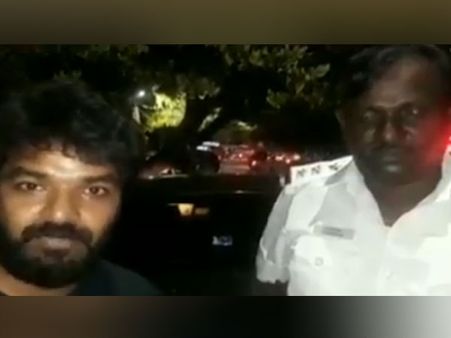 விதிமுறை மீறல்.. நள்ளிரவில் சிக்கிய நடிகர் ஜெய்.. வித்தியாச 'தண்டனை' கொடுத்த டிராபிக் போலீஸ்